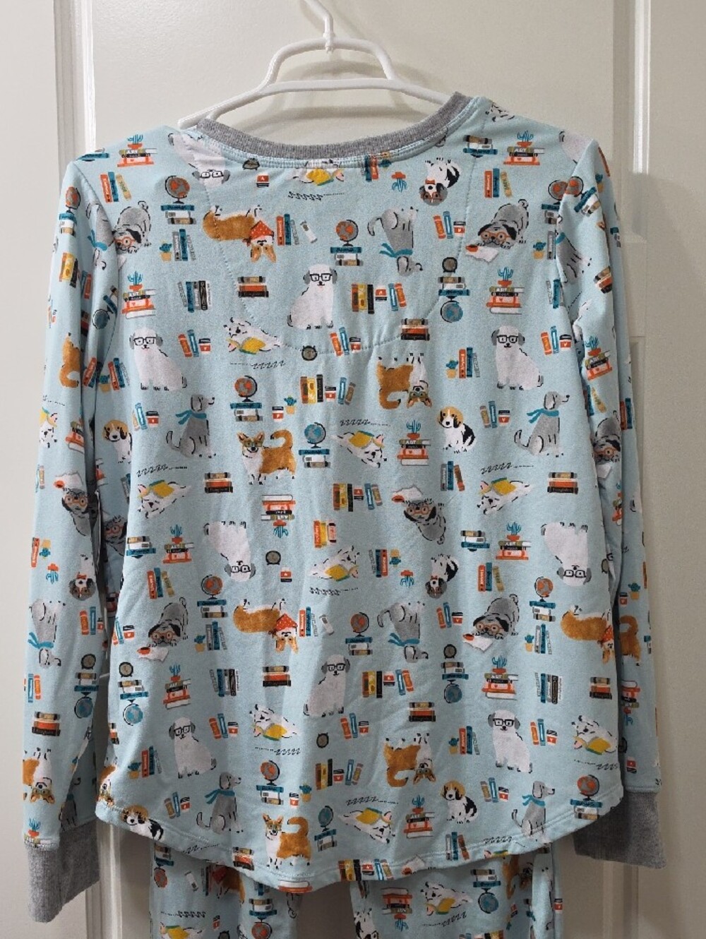 🐾 CuddlDuds Pup Print Pajama Set – Size Small 🐾 - Picture 5 of 11